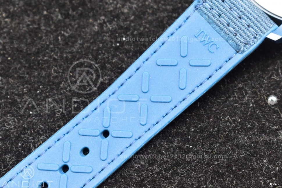 Strap Blue 'Laureus Edition A2892 Blue Pilot Best for Watch on Good' of Ceramic M+F Sport Nylon 0311